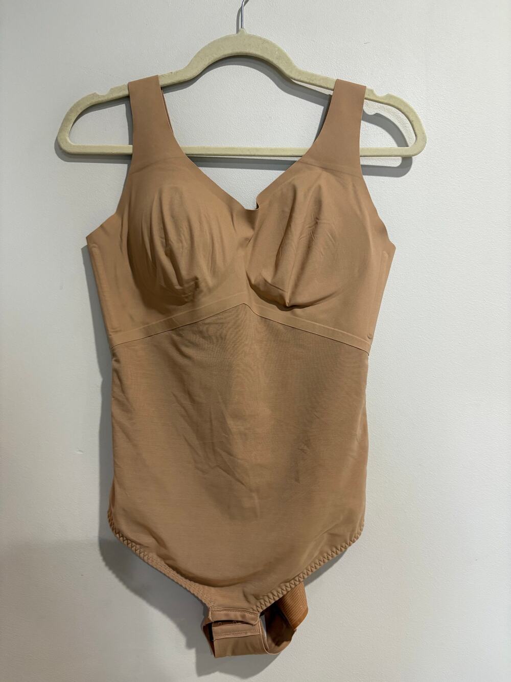 NWT Honeylove LiftWear Seamless Tank Bodysuit Beige Women's Size XL